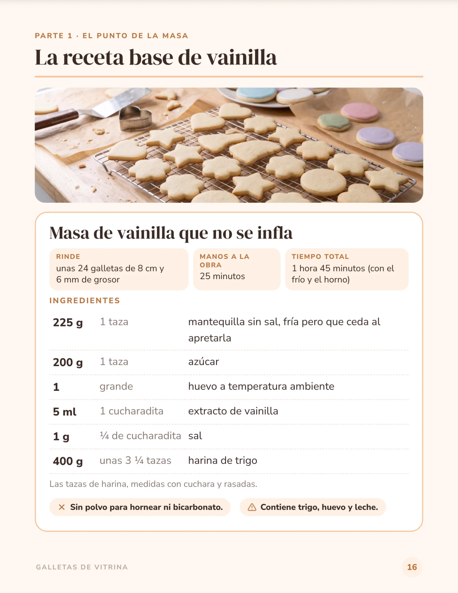 pág. 16 · la receta base